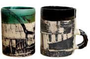 Ceramic mug with printed image by Van Wagoner Studios